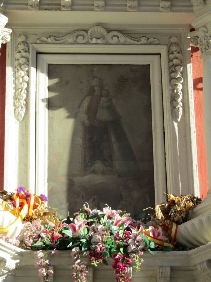 Virgen de los Desamparados en la calle Quart