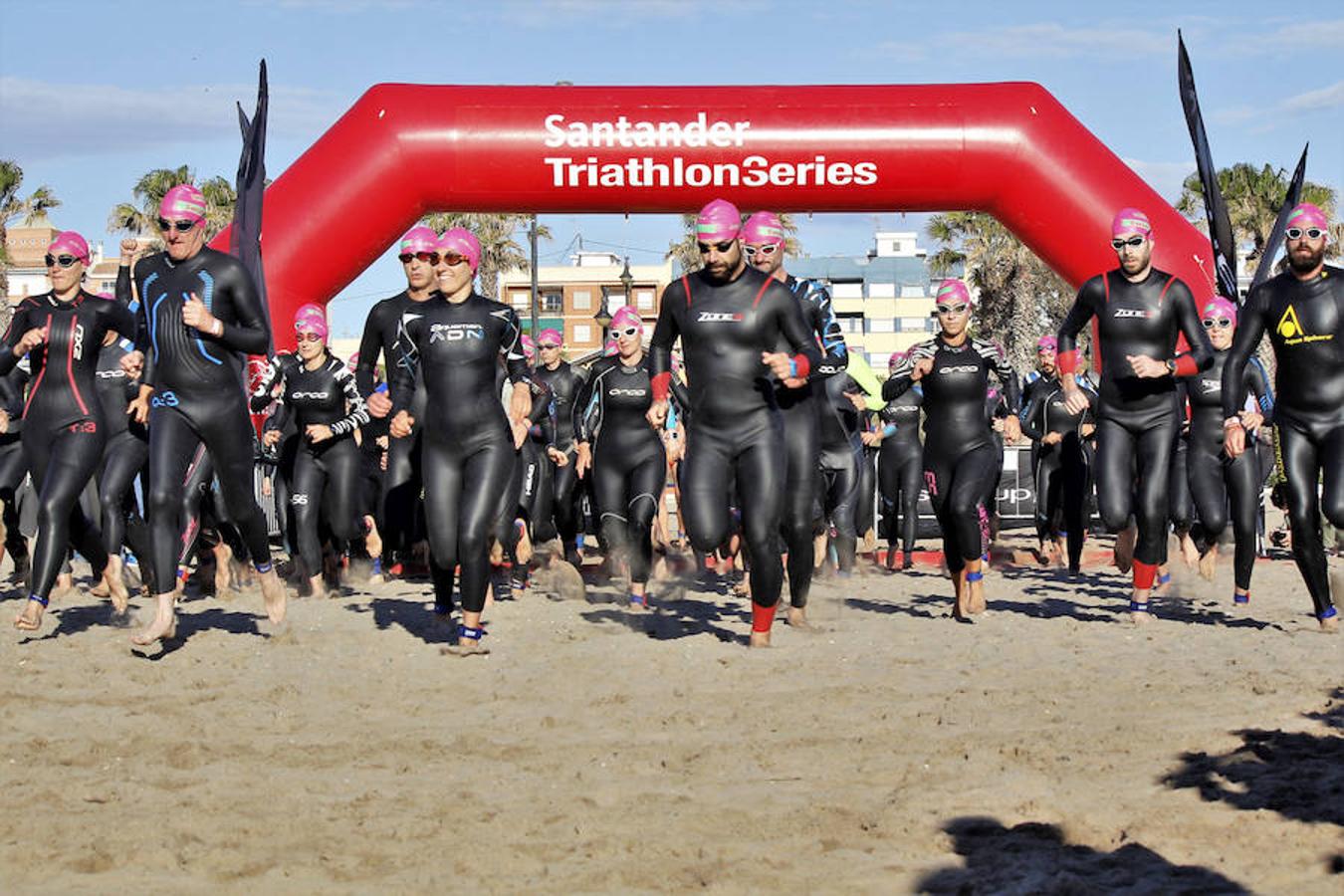 Fotos del Triatlón Marítimo de Valencia 2017