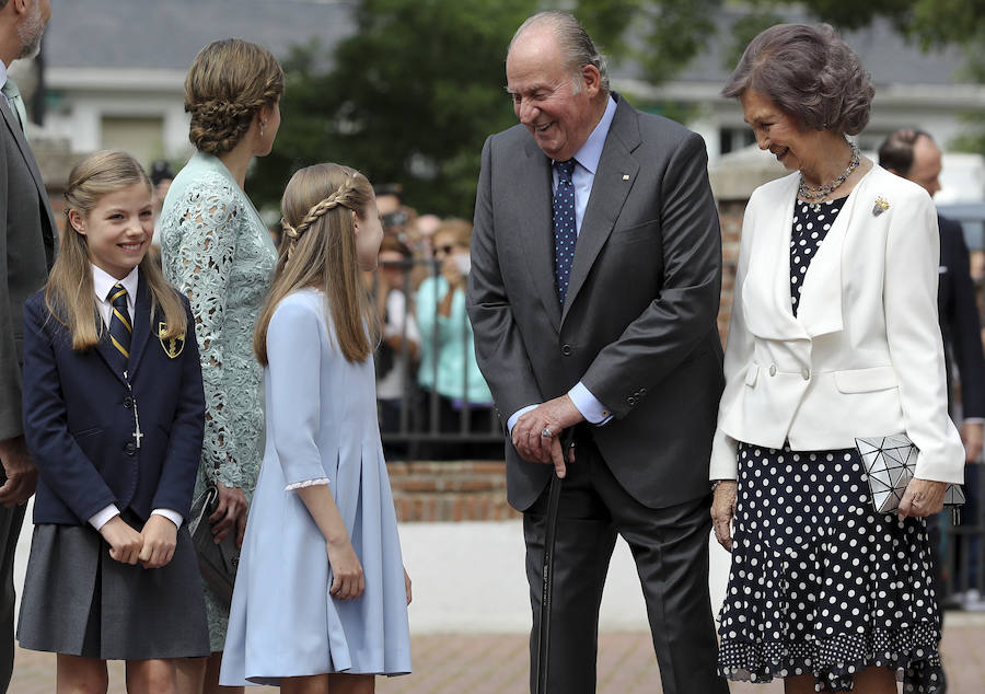 Fotos de la Comunión de la infanta Sofía