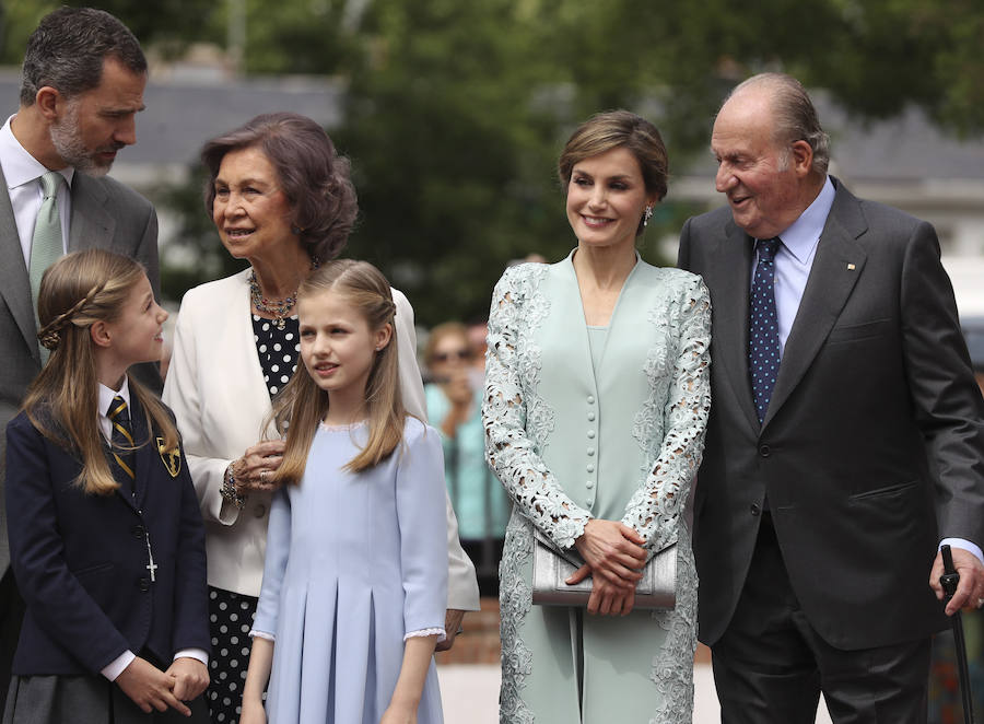 Fotos de la Comunión de la infanta Sofía