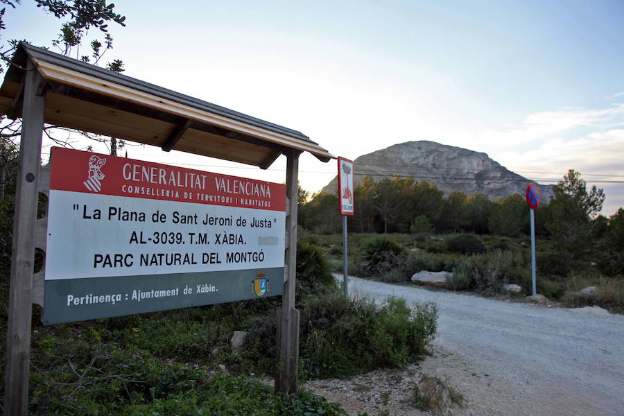 Parque Natural del Montgó. 