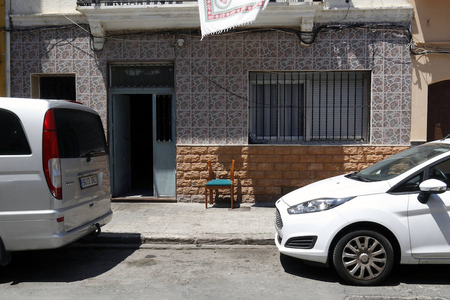 Fotos de chatarrerías ilegales en el Cabanyal de Valencia