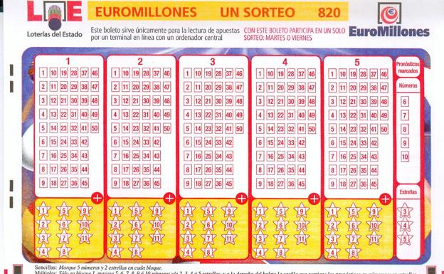 Combinación ganadora de Euromillones del martes 20 de noviembre: premios del sorteo de hoy