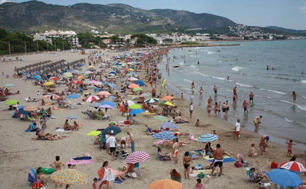 Playa de Alcossebre.