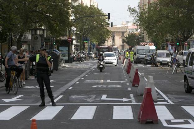 Barón de Cárcer, preparándose para el doble sentido. 