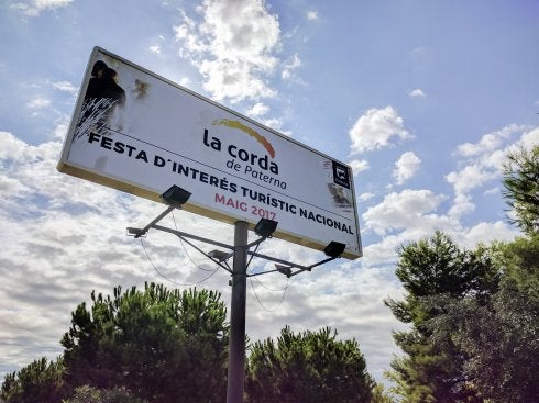 Vallas y lonas gigantes para celebrar la primera Cordà de Interés Turístico Nacional