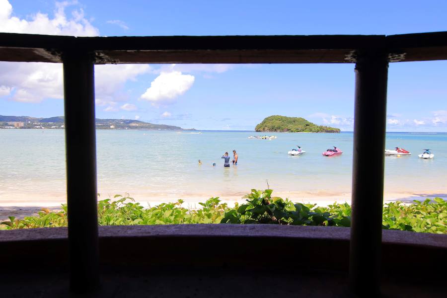 Fotos de la playa Tumon en la isla de Guam