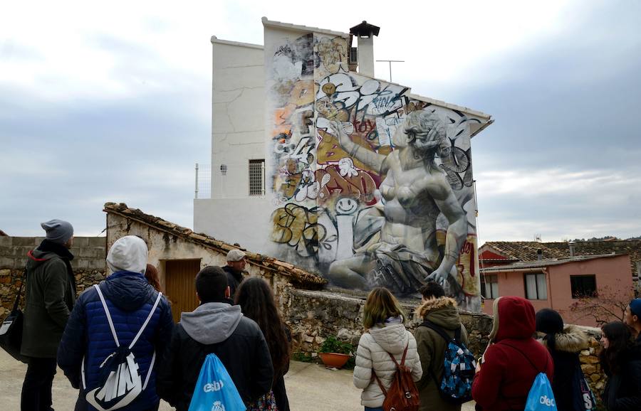 Fotos del festival de arte urbano de Fanzara