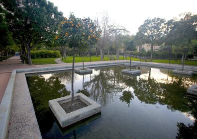 Imagen secundaria 1 - Detalle de los jardines de Polifilo.