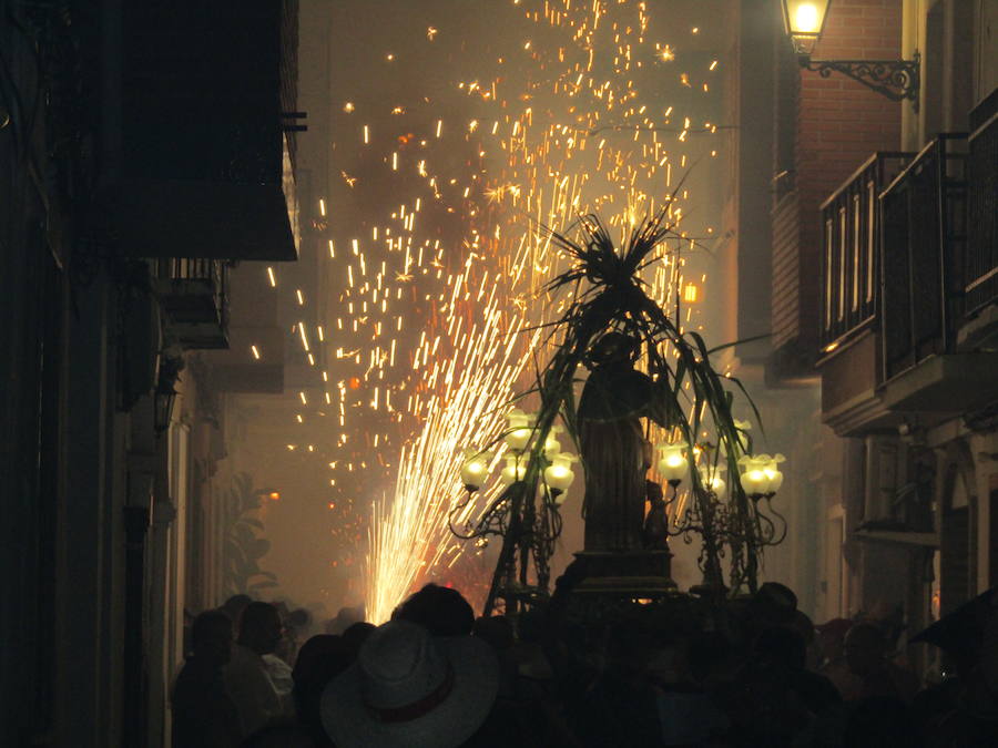 Fotos de la bajada de Sant Roc en Serra