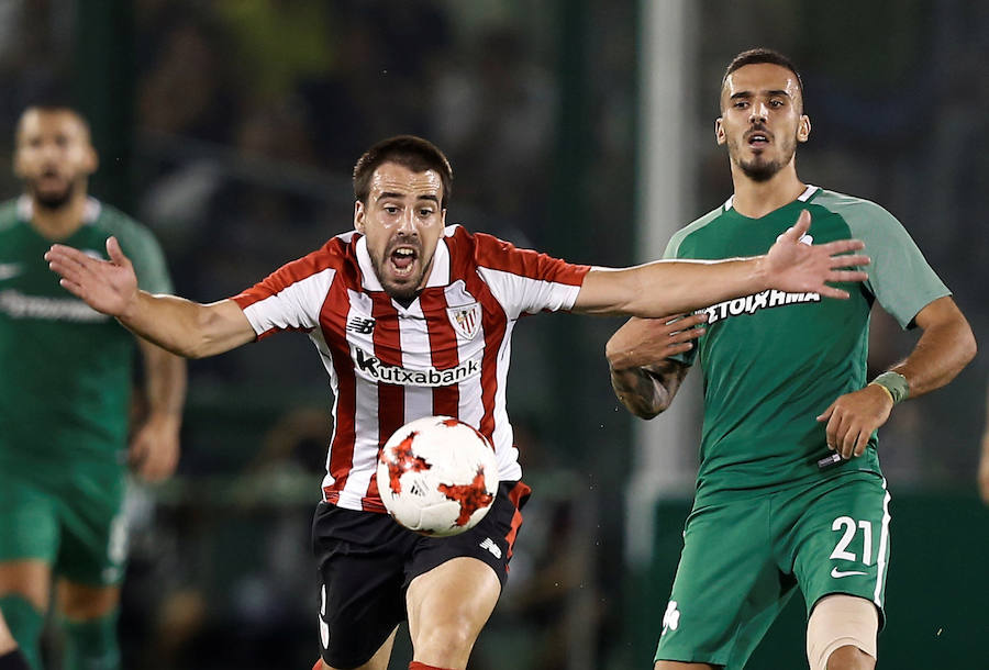 El equipo de Ziganda consiguió derrotar al Panathinaikos gracias a los tres goles que anotó en poco más de cinco minutos.