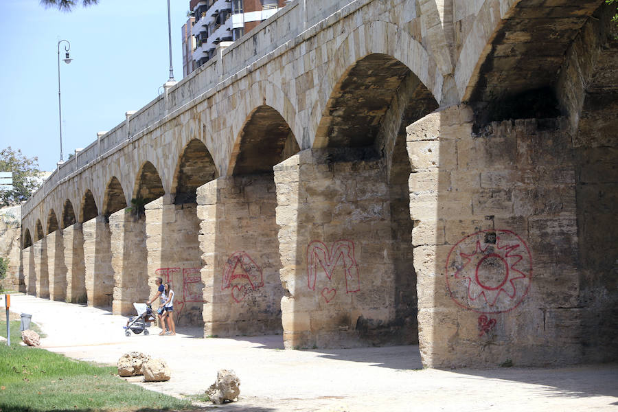 Fotos de las obras del puente de San José