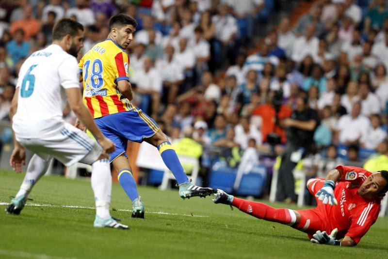 Real Madrid y Valencia se enfrentaron en el Bernabéu en la 2ª jornada de Liga.