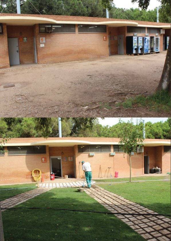 Fotos de la restauración del Parque Gulliver de Valencia