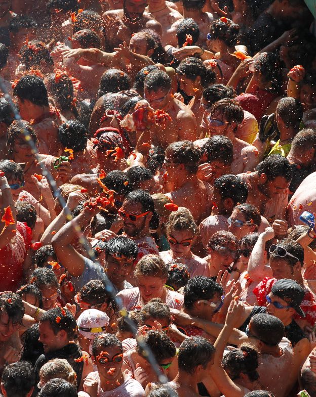 Fotos de la Tomatina de Buñol