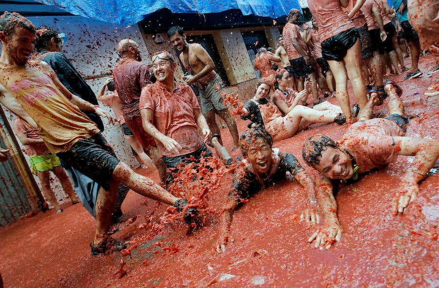 Fotos de La Tomatina de Buñol 2017