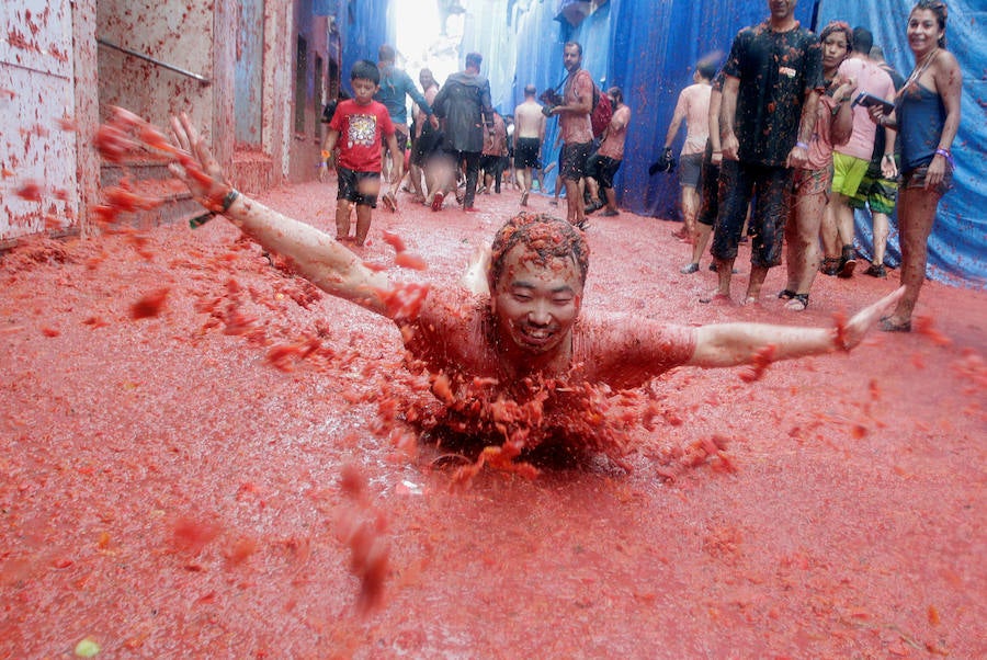 Fotos de La Tomatina de Buñol 2017