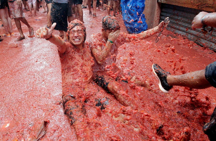 Fotos de La Tomatina de Buñol 2017