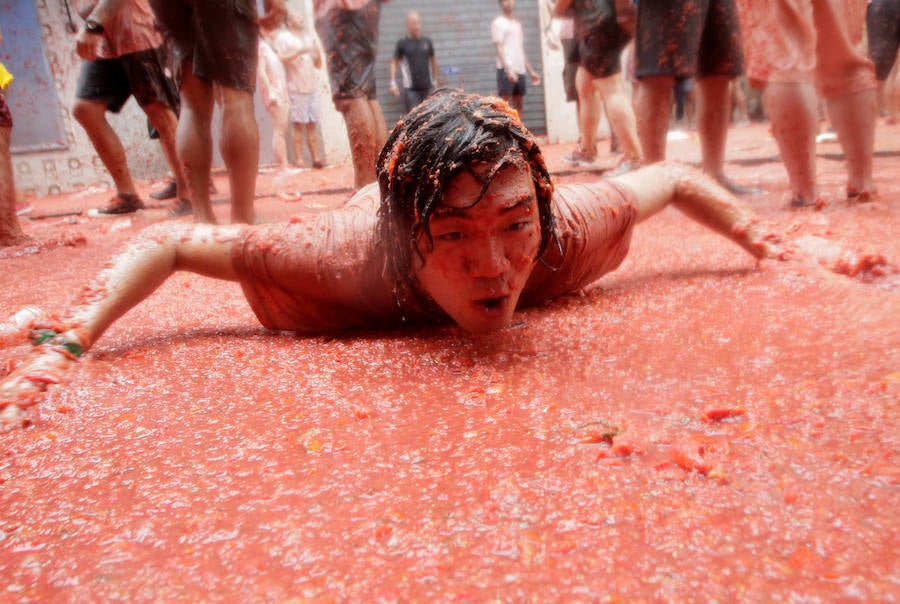 Fotos de La Tomatina de Buñol 2017