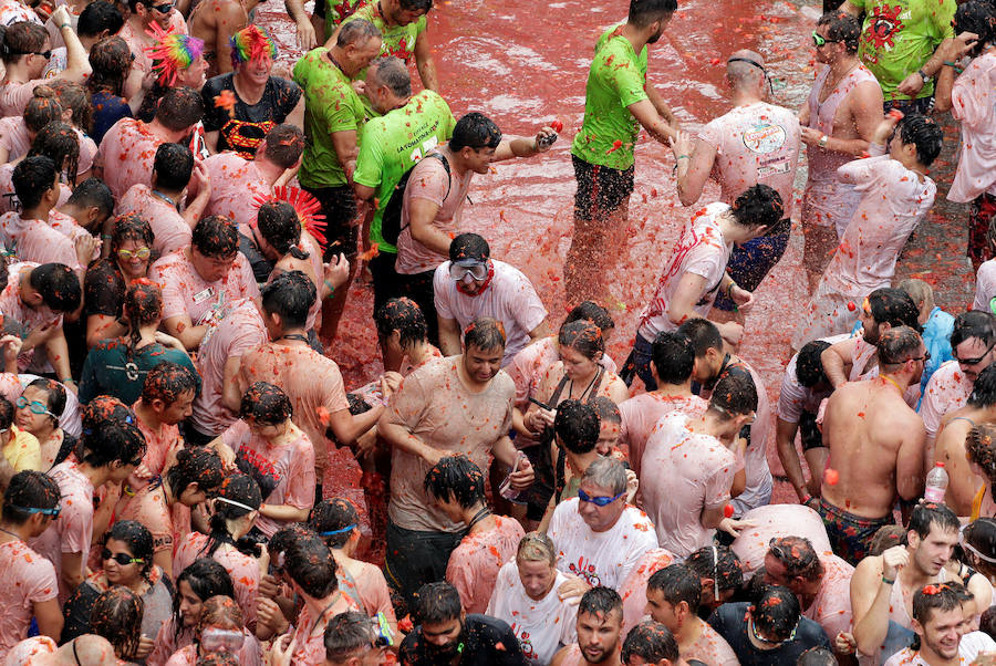 Fotos de La Tomatina de Buñol 2017