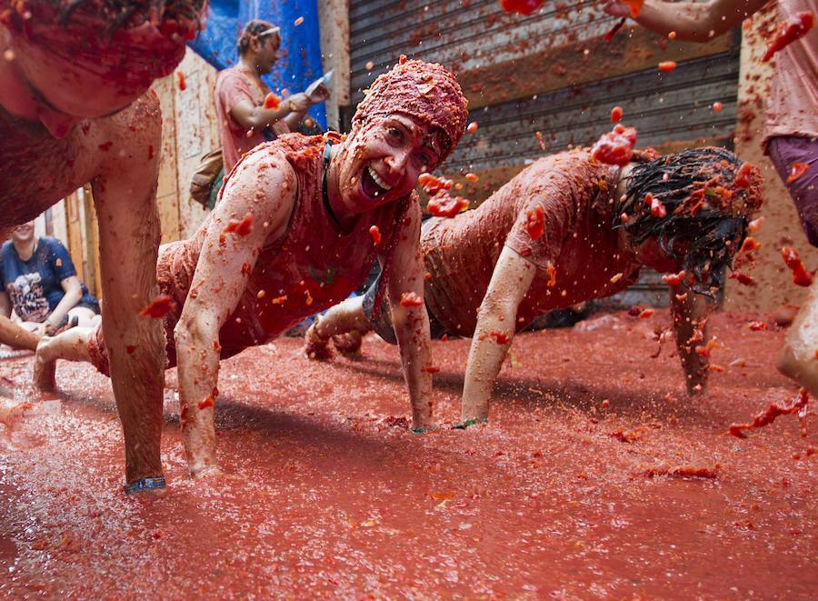 Fotos de La Tomatina de Buñol 2017