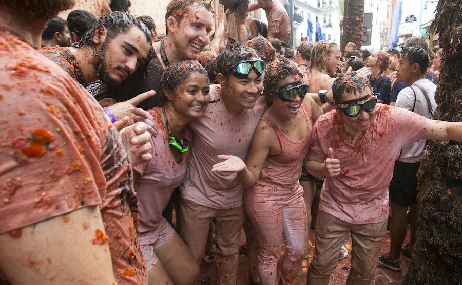 Fotos de La Tomatina de Buñol 2017