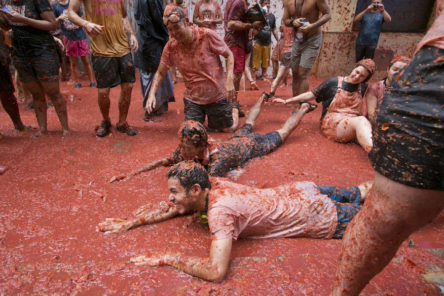 Fotos de La Tomatina de Buñol 2017