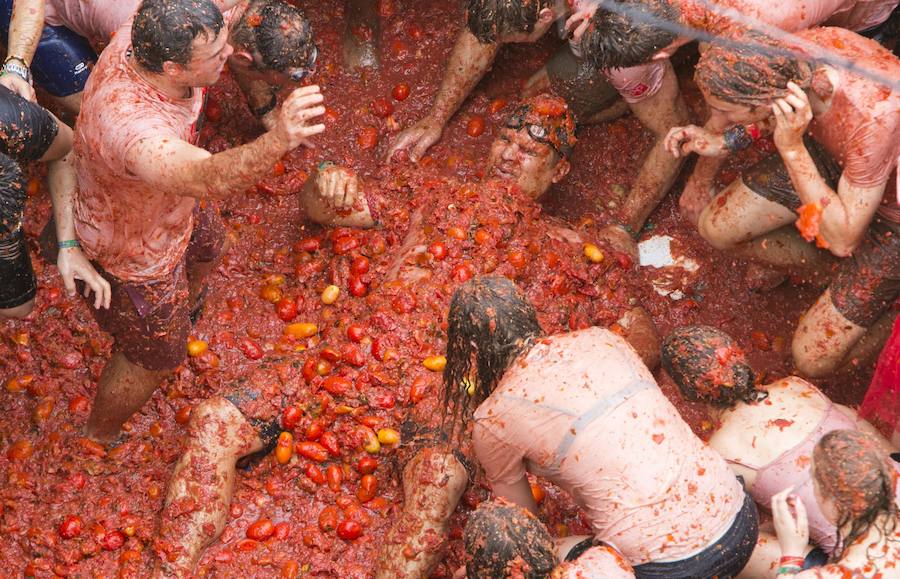 Fotos de La Tomatina de Buñol 2017