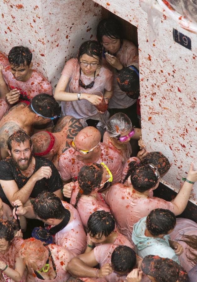 Fotos de La Tomatina de Buñol 2017