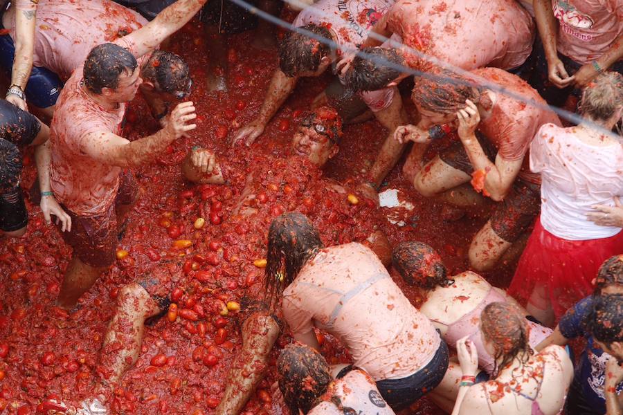 Fotos de La Tomatina de Buñol 2017