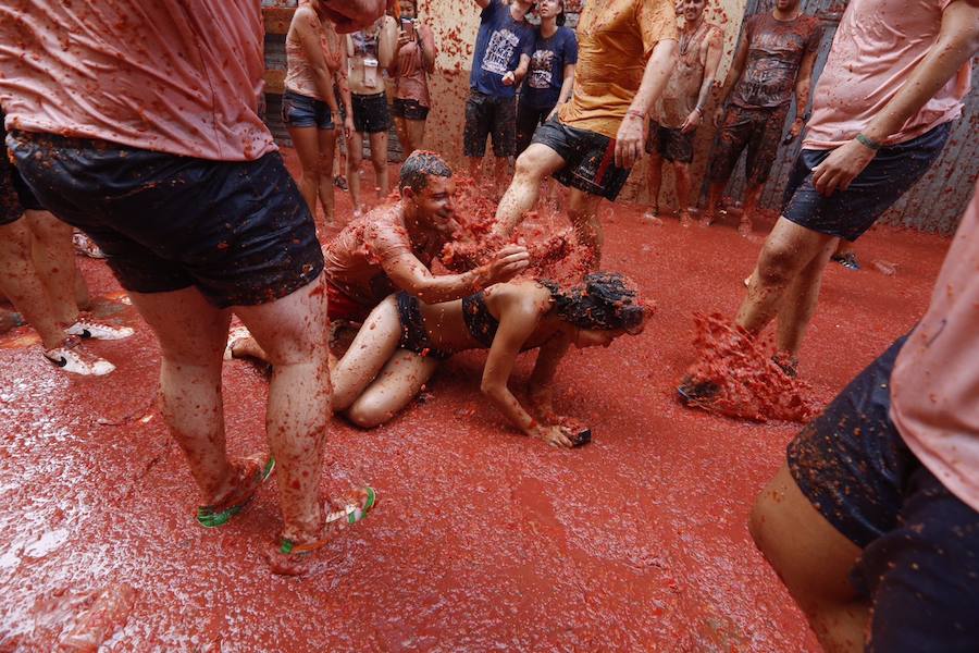 Fotos de La Tomatina de Buñol 2017