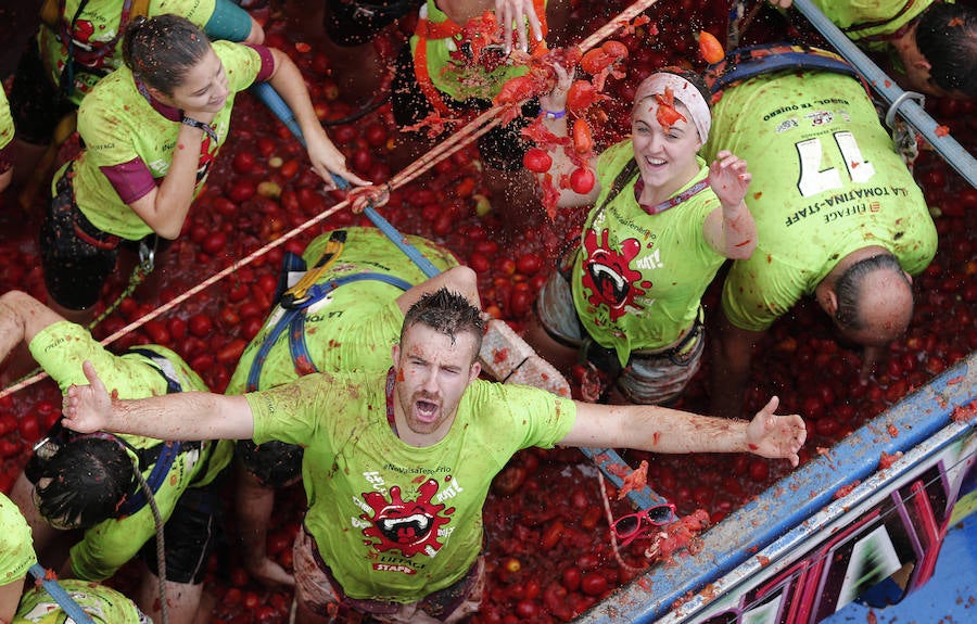 Fotos de La Tomatina de Buñol 2017