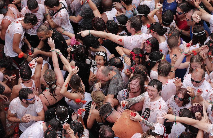 Fotos de La Tomatina de Buñol 2017