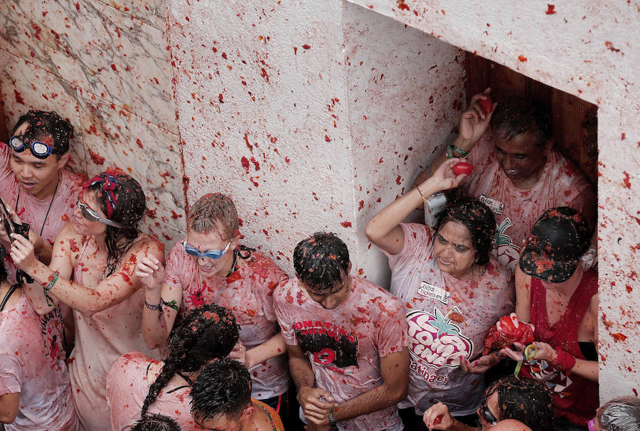 Fotos de La Tomatina de Buñol 2017