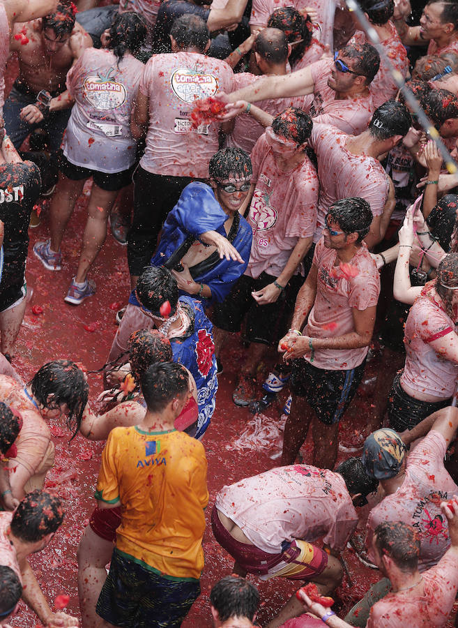 Fotos de La Tomatina de Buñol 2017