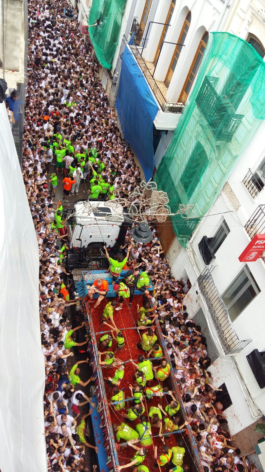 Fotos de La Tomatina de Buñol 2017