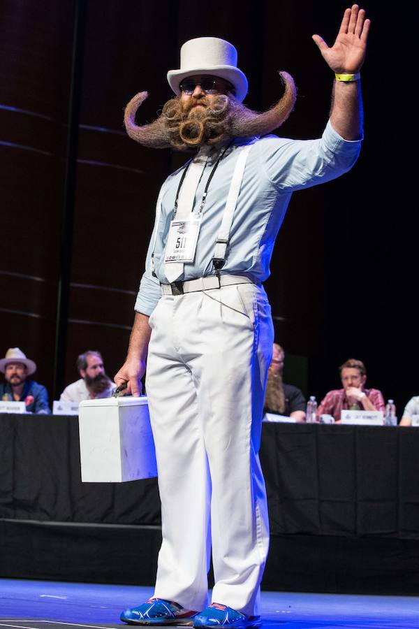 Fotos del concurso de barbas de Estados Unidos