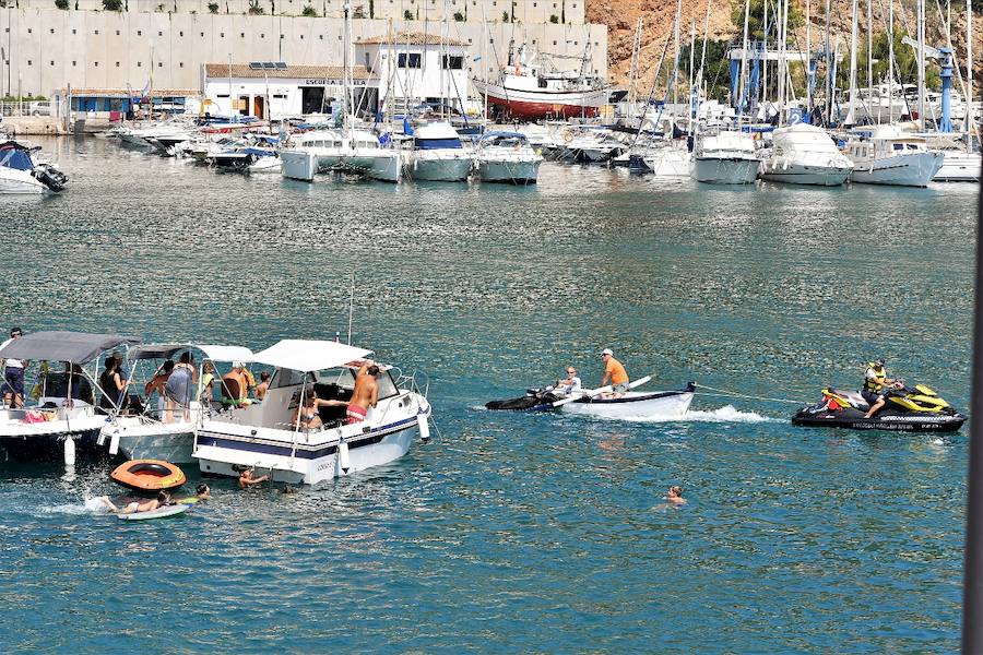 Fotos del último día de bous a la mar de Xàbia