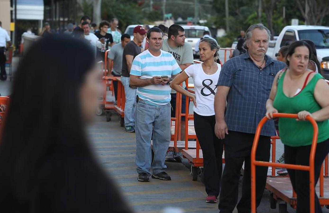 Florida se prepara para la llegada del huracán Irma.