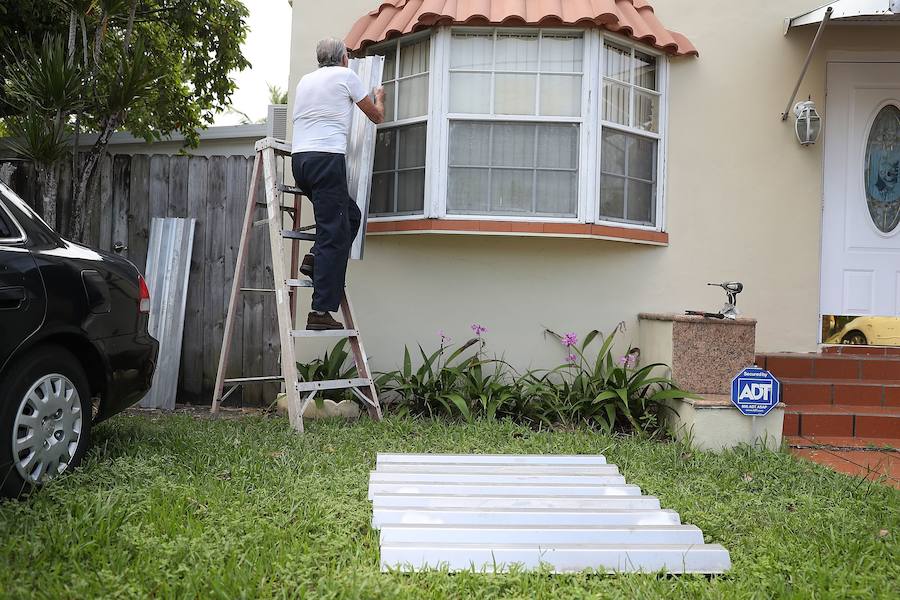 Florida se prepara para la llegada del huracán Irma.