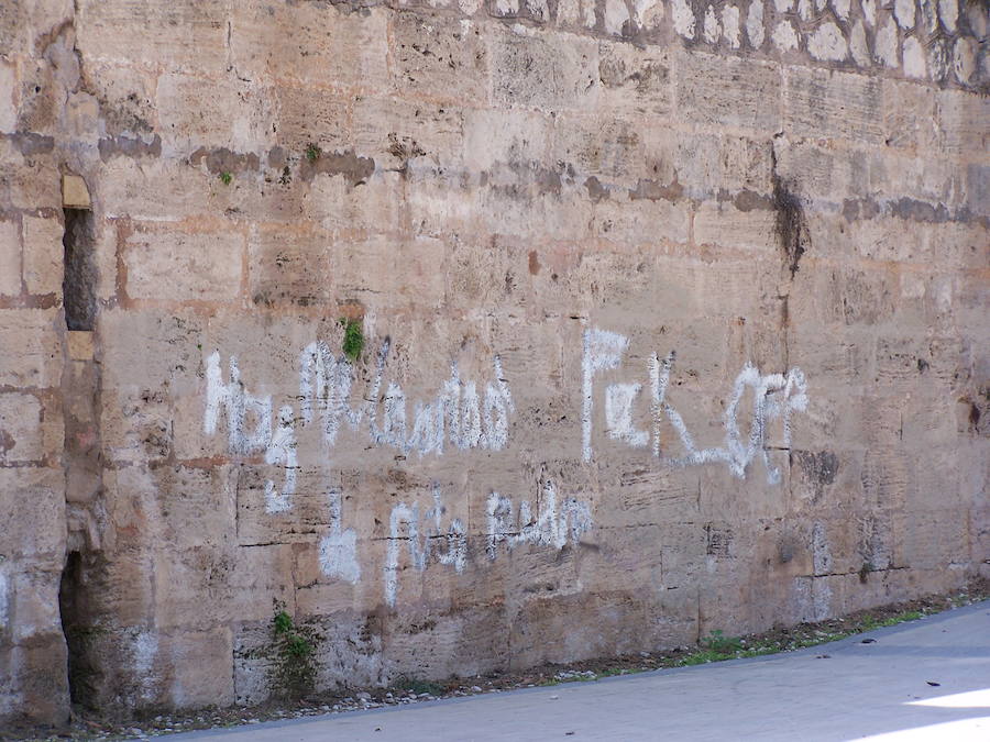 Fotos de las pintadas del anitguo cauce del Turia