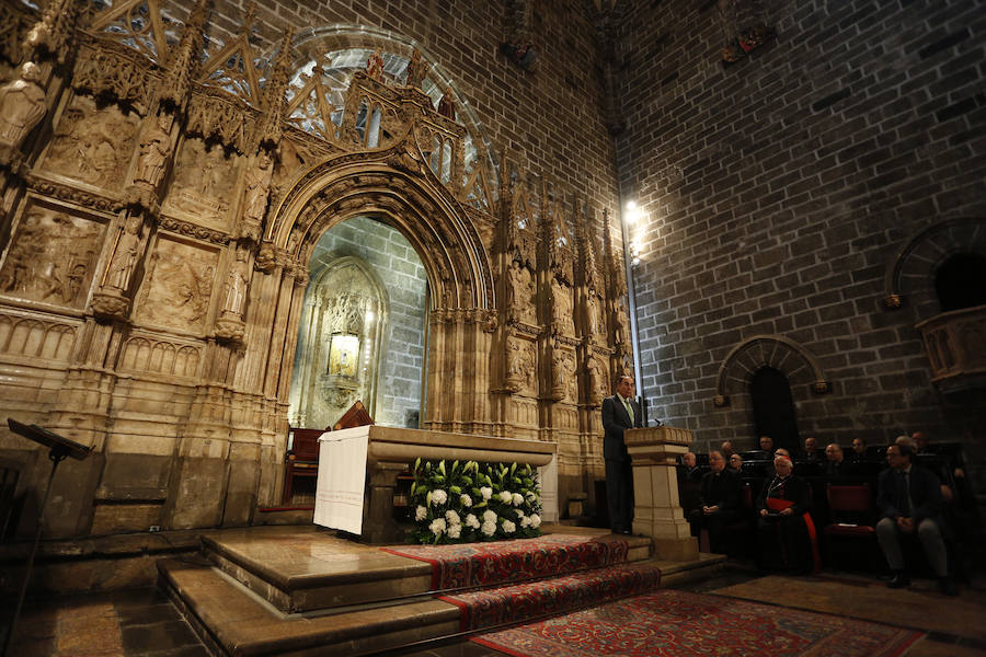 Fotos de la nueva iluminación de la Capilla del Santo Cáliz