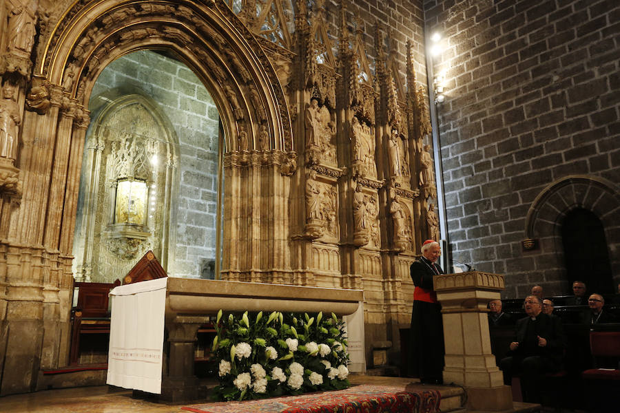 Fotos de la nueva iluminación de la Capilla del Santo Cáliz