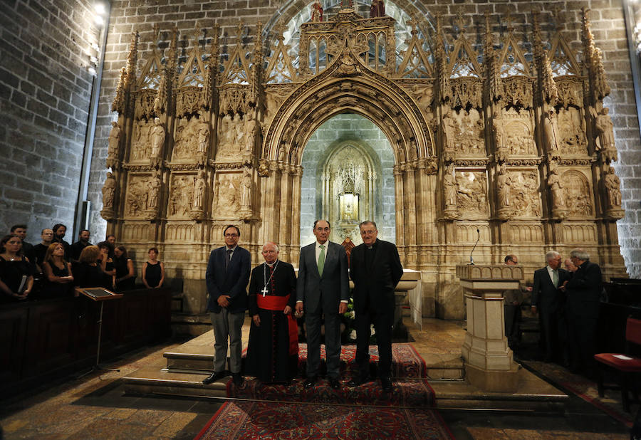 Fotos de la nueva iluminación de la Capilla del Santo Cáliz