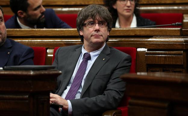 El presidente de la Generalitat, Carles Puigdemont.