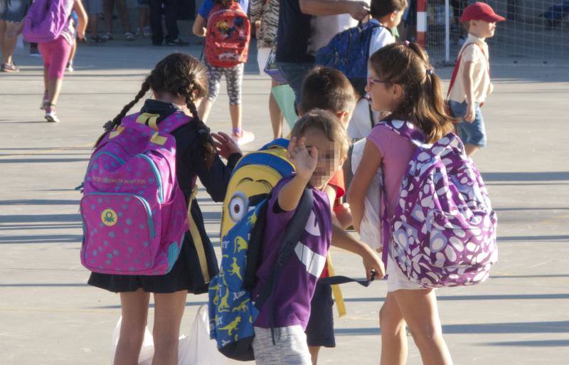 Fotos de la vuelta al cole en los colegios de Valencia