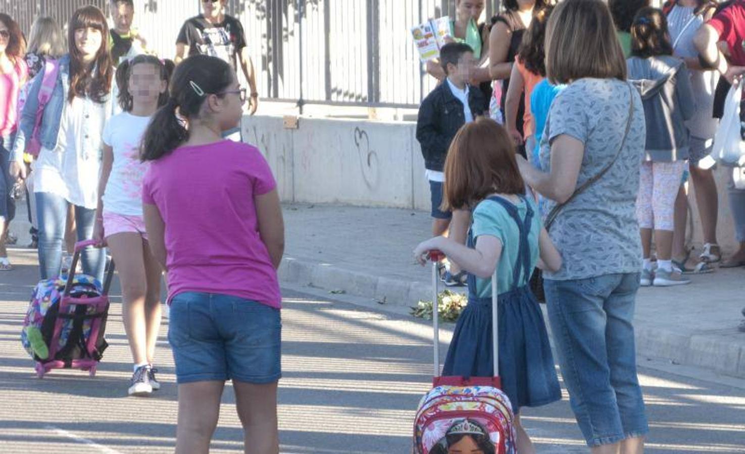 Fotos de la vuelta al cole en los colegios de Valencia