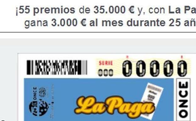 La ONCE reparte 350.000 euros en Alicante