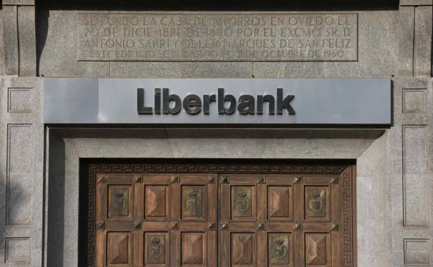 Oficinas centrales de Liberbank en Oviedo.