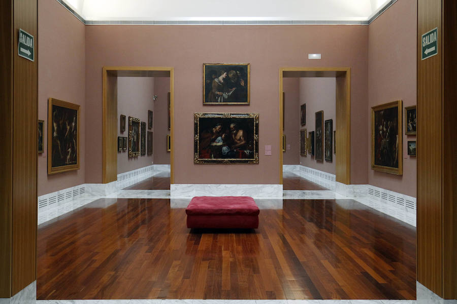 Fotos de los cambios en la primera planta del museo San Pio V